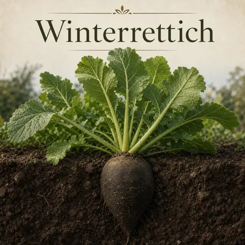 So pflanzt Du Winterrettich richtig ein. Sorge für eine ideale Aussaat. Christian Sill | Ihr Partner für Gartenpflege und Hausdienstleistungen im Flecken Coppenbrügge, Bad Münder, Hameln-Pyrmont, Springe und den umliegenden Orten.