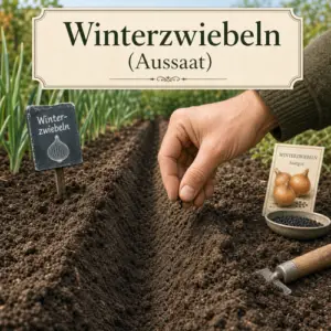 So pflanzt Du Winterzwiebeln richtig ein. Sorge für eine ideale Aussaat. Christian Sill | Ihr Partner für Gartenpflege und Hausdienstleistungen im Flecken Coppenbrügge, Bad Münder, Hameln-Pyrmont, Springe und den umliegenden Orten.